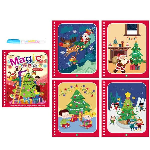 Planet Gates Children Painting Drawing Toys Reusable Coloring Book Magic Water Drawing Book Sensory Early Education Toys for Kids