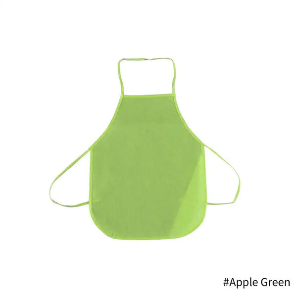 Planet Gates Children Plain Apron Colorful Non-Woven Fabric Kids Painting Drawing Toys Aprons Crafts Playset Baking Cooking Bib Apron