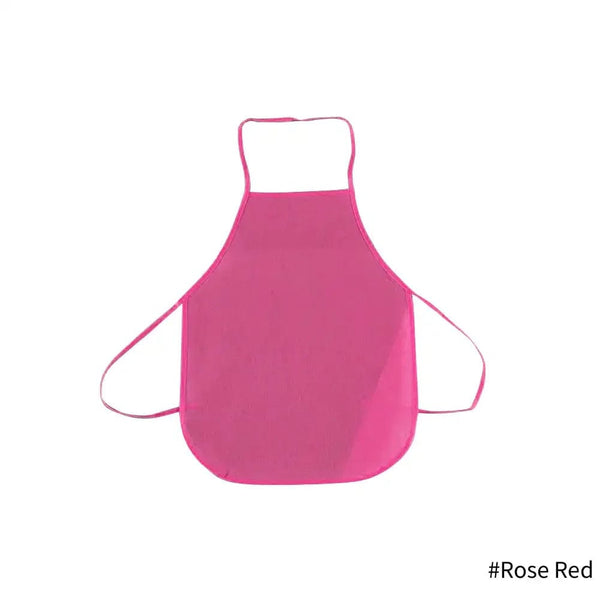 Planet Gates Children Plain Apron Colorful Non-Woven Fabric Kids Painting Drawing Toys Aprons Crafts Playset Baking Cooking Bib Apron