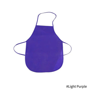 Planet Gates Children Plain Apron Colorful Non-Woven Fabric Kids Painting Drawing Toys Aprons Crafts Playset Baking Cooking Bib Apron
