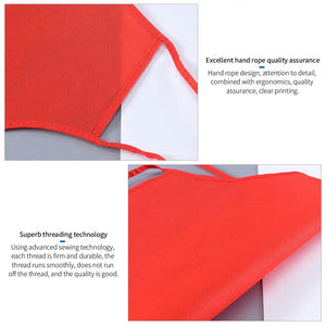 Planet Gates Children Plain Apron Colorful Non-Woven Fabric Kids Painting Drawing Toys Aprons Crafts Playset Baking Cooking Bib Apron