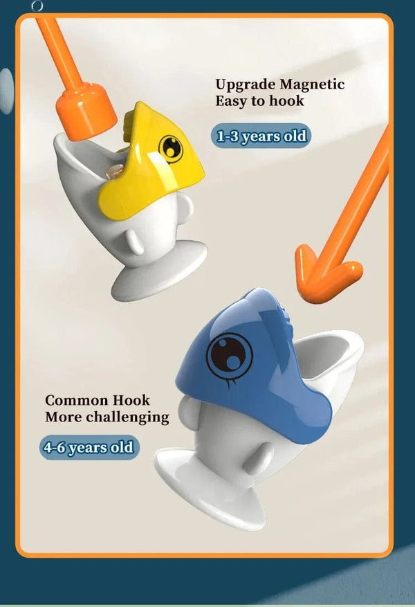 Planet Gates Children's Electric Fishing Toy Set Magnetic Fishing Rod Kids Baby Kitten Fishing Educational Toy Halloween Birthday Gift Toy Se