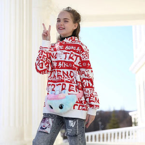 Planet Gates Children's Fanny Pack Cute Unicorn  Plush Toys Belt Gradient Color Chest Bag Cartoon Coin Purse Travel Chest Bag Girls Waist Bag