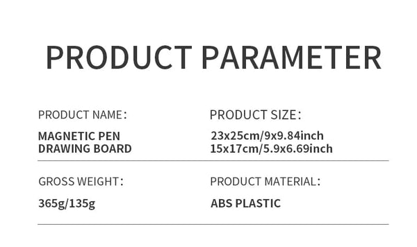 Planet Gates Children's magnetic pen drawing board puzzle magnetic magnet stone bead focus training coordination exercise toy