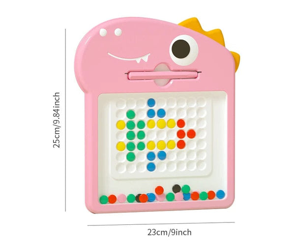 Planet Gates Children's magnetic pen drawing board puzzle magnetic magnet stone bead focus training coordination exercise toy