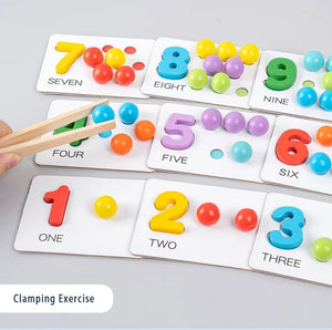 Planet Gates Children's math teaching aids, baby number cognition, arithmetic matching, educational early education toys, Montessori teaching