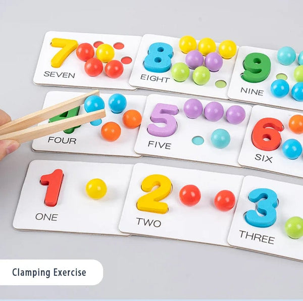 Planet Gates Children's math teaching aids, baby number cognition, arithmetic matching, educational early education toys, Montessori teaching