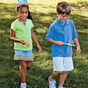 Planet Gates Children's Outdoor Fun Game Toy Egg Spoon Balance Sport Wooden Spoon Toss Ball Sense Training Early Education Puzzle Party Game