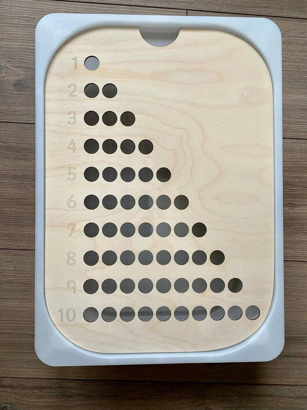 Planet Gates Children's Sensory Tray Table Color Hairball Game Wooden Tile Montessori Early Education Toys Kids Toys Educational Accessories