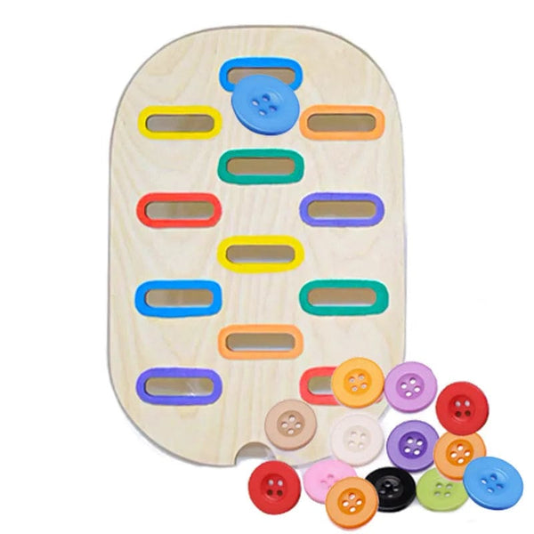 Planet Gates Children's Sensory Tray Table Color Hairball Game Wooden Tile Montessori Early Education Toys Kids Toys Educational Accessories