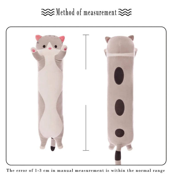 Planet Gates Children's Toy Stuffed Animal Pillow Cute Cat Pillow Soft Plush Long Cat Pillow Birthday Gift