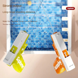 Planet Gates Children's water gun, manual continuous  Ges.m.b.H. water gun, boys and girls playing with bucket cooling toys in summer