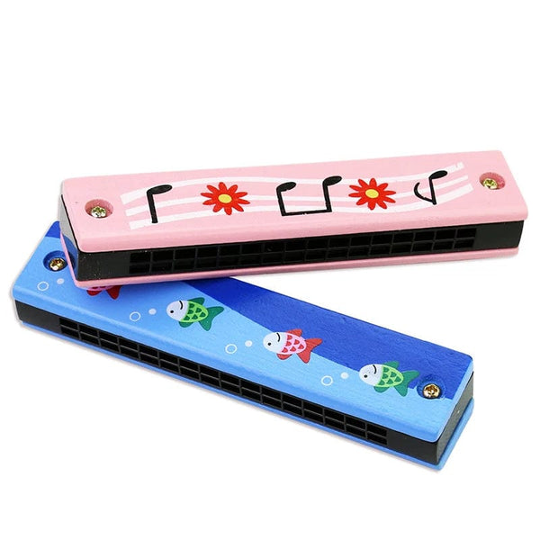 Planet Gates Children Wooden Cartoon Cute Harmonica Montessori Puzzle Toys Creative Music Toy Playing Instruments Kids Boys Girls Gifts TMZ