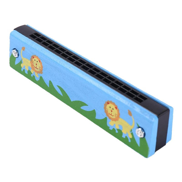 Planet Gates Children Wooden Cartoon Cute Harmonica Montessori Puzzle Toys Creative Music Toy Playing Instruments Kids Boys Girls Gifts TMZ