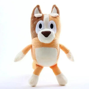 Planet Gates Chilli 28cm Blueyed Dog Bingo Family 17cm 28cm Plush Toy Cartoon Dog Soft Stuffed Animals Dolls Birthday Christmas Gifts Family Blue-y Bingo