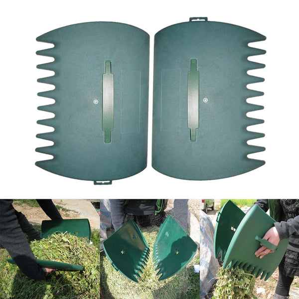Planet Gates CHINA 1 Pair Leaf  Hand Rakes Rubbish Pick Up Claws for Yard Garden Cleaning Collector Waste Rubbish Grabber Garden Yard