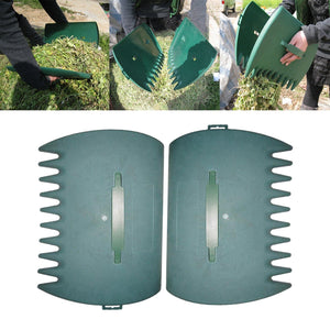 Planet Gates CHINA 1 Pair Leaf  Hand Rakes Rubbish Pick Up Claws for Yard Garden Cleaning Collector Waste Rubbish Grabber Garden Yard