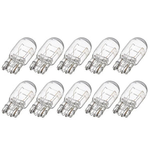 Planet Gates CHINA 10pcs T20 7443 7440 Signal Light W21/5W Clear Glass DRL Daytime Running Lights Turn Stop Signal Brake Tail Light Bulbs