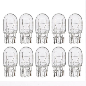 Planet Gates CHINA 10pcs T20 7443 7440 Signal Light W21/5W Clear Glass DRL Daytime Running Lights Turn Stop Signal Brake Tail Light Bulbs