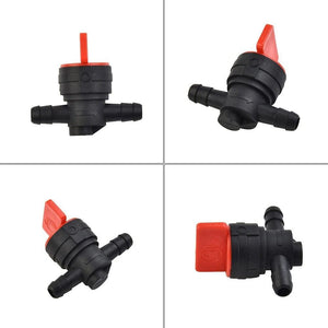 Planet Gates CHINA 1Pcs InLine Straight Fuel Gas Small Engine Valve Tools Cut-Off/Shut-Off 1/4"Gas Fuel Cut Shut Off Valve Motorcycle Fuel Supply