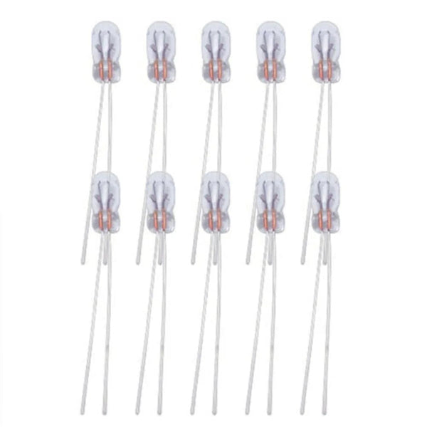 Planet Gates CHINA 20pcs Miniature 3mm 12V Lamp Light Bulb Edison Incandescent Filament T3 Halogen Bulb For Car Dashboard Lights Indicator