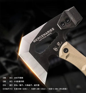 Planet Gates CHINA / 24CM MINIAXE HX Tactical Engineer Axe Rescue Camp Artillery Fire Rescue Axe Hammer survival firefighter camping supplies axe tomahawk
