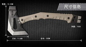 Planet Gates CHINA / 24CM MINIAXE HX Tactical Engineer Axe Rescue Camp Artillery Fire Rescue Axe Hammer survival firefighter camping supplies axe tomahawk