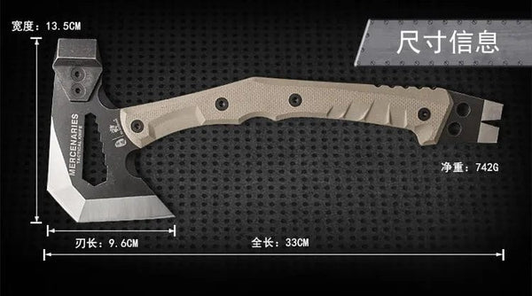 Planet Gates CHINA / 24CM MINIAXE HX Tactical Engineer Axe Rescue Camp Artillery Fire Rescue Axe Hammer survival firefighter camping supplies axe tomahawk