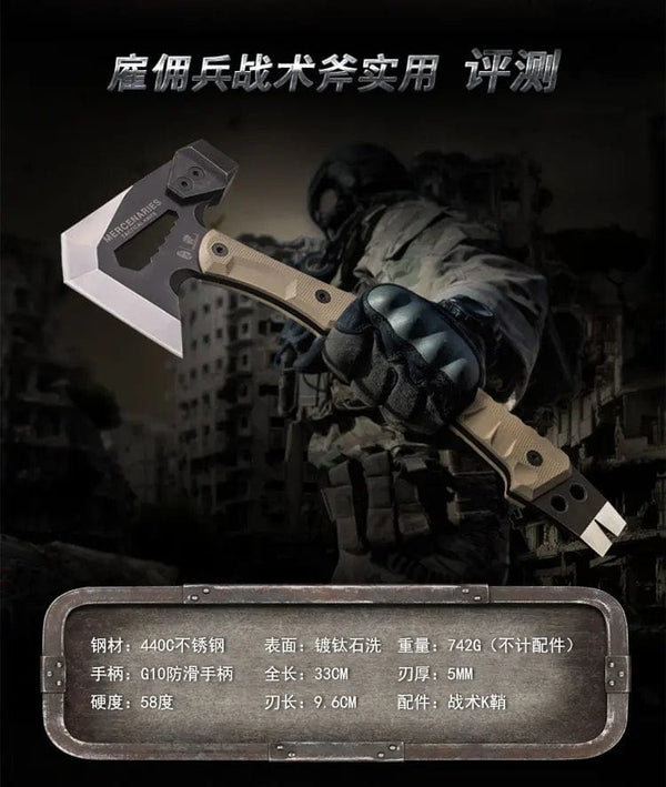 Planet Gates CHINA / 24CM MINIAXE HX Tactical Engineer Axe Rescue Camp Artillery Fire Rescue Axe Hammer survival firefighter camping supplies axe tomahawk