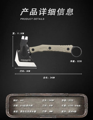 Planet Gates CHINA / 24CM MINIAXE HX Tactical Engineer Axe Rescue Camp Artillery Fire Rescue Axe Hammer survival firefighter camping supplies axe tomahawk