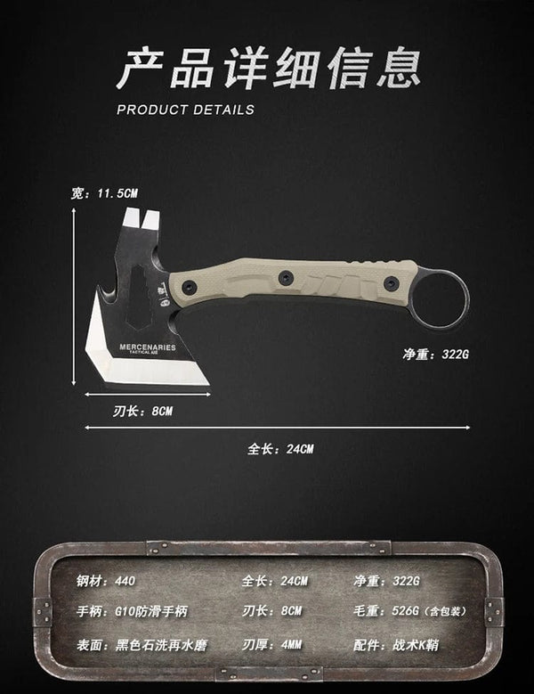 Planet Gates CHINA / 24CM MINIAXE HX Tactical Engineer Axe Rescue Camp Artillery Fire Rescue Axe Hammer survival firefighter camping supplies axe tomahawk