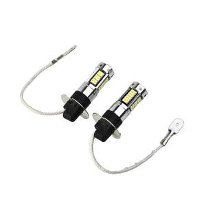 Planet Gates CHINA 2Pcs 100W H3 LED Fog Light Bulbs 6000K Power Lamp White Daytime Running Lights 12V-24V Led Bulb Fog Driving Lights Accessories