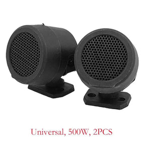 Planet Gates CHINA 2PCS Car Tweeter Speakers 500W Pre-wired Dome Audio System Super Loud Tweeter Speakers Auto Car Electronic Accessories