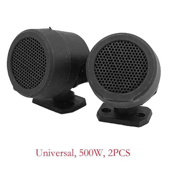 Planet Gates CHINA 2PCS Car Tweeter Speakers 500W Pre-wired Dome Audio System Super Loud Tweeter Speakers Auto Car Electronic Accessories