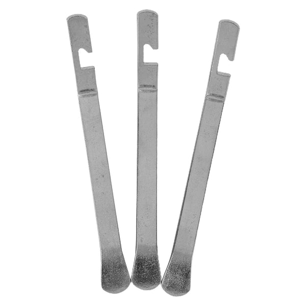 Planet Gates CHINA 3pcs Motorcycle Bicycle Tire Changing Levers Tires Spudger Stainless Steel Spoon Tire Iron Rim Opener Lever Changer Repair Tool
