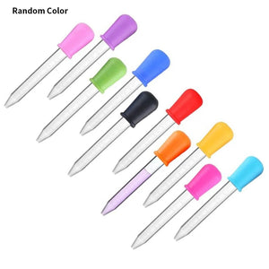 Planet Gates CHINA / 6pcs 6pcs 5 ml Droppers Plastic Silicone Baby Pipettes Devices Infant Droppers Feeders Pipette Dropper For School Lab Supplies