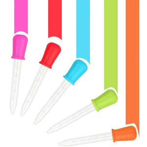 Planet Gates CHINA / 6pcs 6pcs 5 ml Droppers Plastic Silicone Baby Pipettes Devices Infant Droppers Feeders Pipette Dropper For School Lab Supplies
