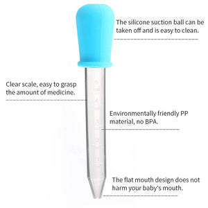 Planet Gates CHINA / 6pcs 6pcs 5 ml Droppers Plastic Silicone Baby Pipettes Devices Infant Droppers Feeders Pipette Dropper For School Lab Supplies