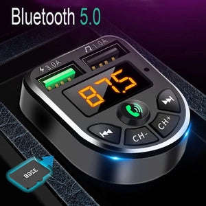 Planet Gates CHINA Automobile Bluetooth MP3 Player Wireless Audio Receiver Dual USB 3.1A Fast Charger FM Transmission Car MP3 Player Accessory