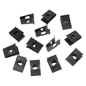 Planet Gates CHINA Hot Sale 20Pcs Metal U-Type Clips For Car Bumper Fender Trim Panel Fastener Leaf Board Fastener Grommet Clips Car Accessories