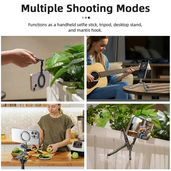 Planet Gates CHINA Magnetic Pocket Phone Tripod Cell Phone Tripod Stand for MagSafe Foldable Phone Holder Phone Stand for iPhone 16 15 14 13 12