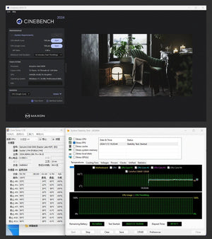 Planet Gates CHINA / Motherboard+CPU ATX DIY Desktop Motherboard with Onboard 13th Kit Interposer Core CPU Q1J3(i7 ES 0000)12C16T Iris Xe Graphics DDR5 RAM