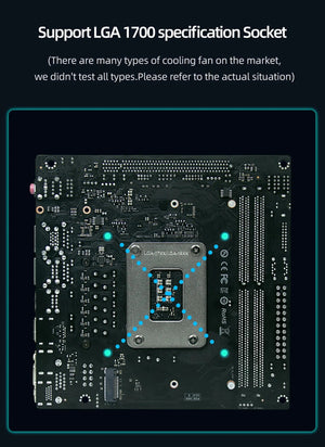 Planet Gates CHINA / Motherboard+CPU ERYING DIY ITX Desktops Motherboard Set with Onboard CPU Core Interper Kit i9 12900H i9-12900H 14C20T DDR4 Gaming PC Computers