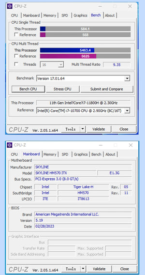 Planet Gates CHINA / Motherboard+CPU ERYING M-ITX DIY Desktop Motherboard with Onboard CPU Core Interpose Kit i7 11800H 8C16T Gaming PC Computer Office Assembly Set