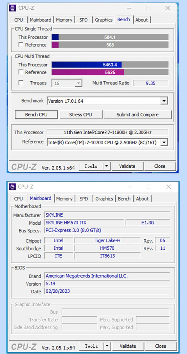 Planet Gates CHINA / Motherboard+CPU ERYING M-ITX DIY Desktop Motherboard with Onboard CPU Core Interpose Kit i7 11800H 8C16T Gaming PC Computer Office Assembly Set