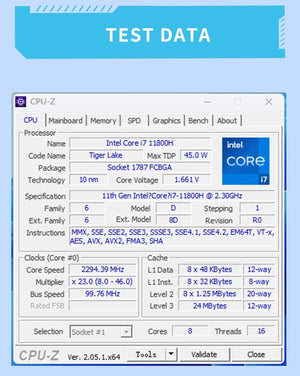 Planet Gates CHINA / Motherboard+CPU ERYING M-ITX DIY Desktop Motherboard with Onboard CPU Core Interpose Kit i7 11800H 8C16T Gaming PC Computer Office Assembly Set