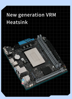Planet Gates CHINA / Motherboard+CPU ERYING M-ITX DIY Desktop Motherboard with Onboard CPU Core Interpose Kit i7 11800H 8C16T Gaming PC Computer Office Assembly Set