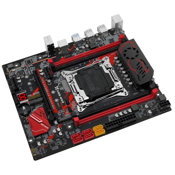 Planet Gates CHINA / Motherboard+CPU+RAM MACHINIST RS9 X99 Motherboard Combo Xeon E5 2640 V4 Kit LGA 2011-3 CPU DDR4 2*8G=16GB RAM 2133MHz NVME M.2 USB 3.0 Four Channel
