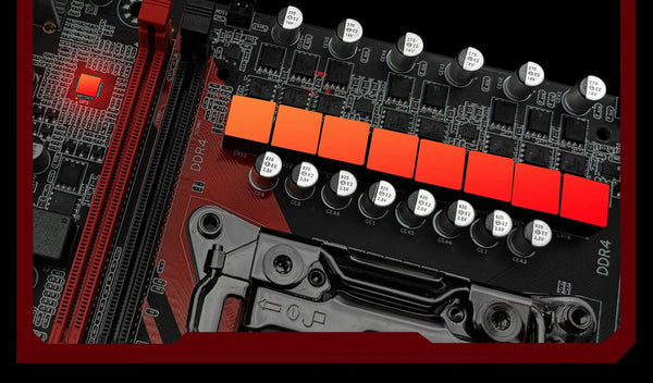 Planet Gates CHINA / Motherboard+CPU+RAM MACHINIST RS9 X99 Motherboard Combo Xeon E5 2640 V4 Kit LGA 2011-3 CPU DDR4 2*8G=16GB RAM 2133MHz NVME M.2 USB 3.0 Four Channel