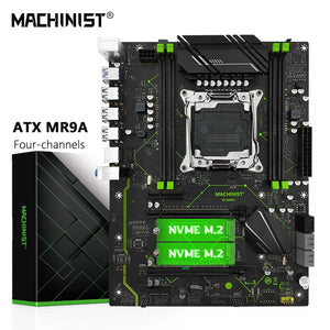 Planet Gates CHINA / Motherboards MACHINIST X99 MR9A Motherboard LGA 2011-3 Support Xeon E5 2667 2690 V4 2670 V3 CPU procesador Set DDR4 Memory ATX Four-channel